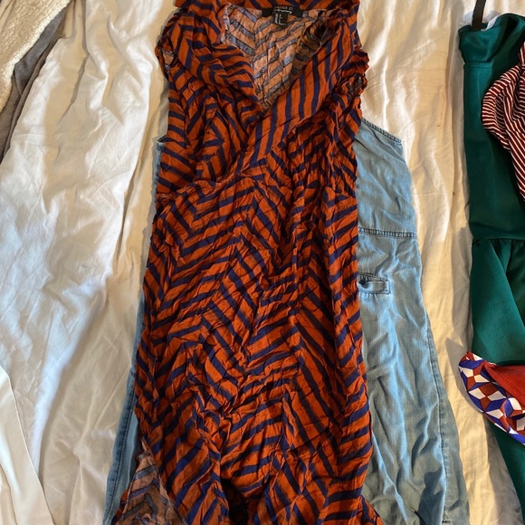 Lot of 5 mixed print dresses S american eagle f21 - Picture 3 of 6